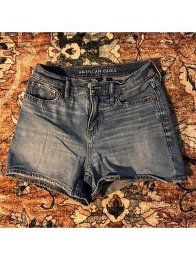 American Eagle Women's Blue and Navy Shorts